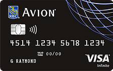 RBC Avion Visa Infinite Card card art