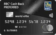 RBC Cash Back Preferred World Elite Mastercard card art